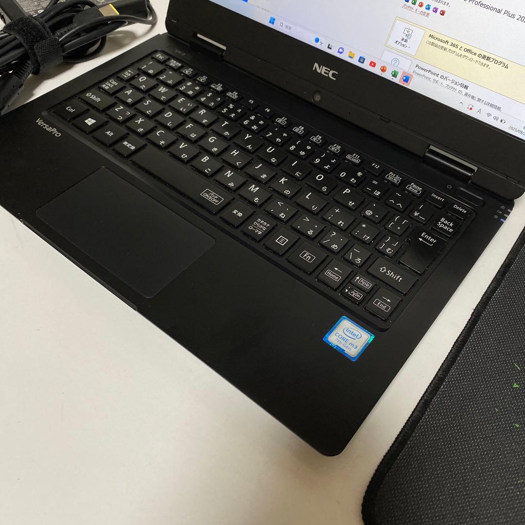 Windows11 オフィス付きCoreM3 Webカメラ　美品NECノートPC