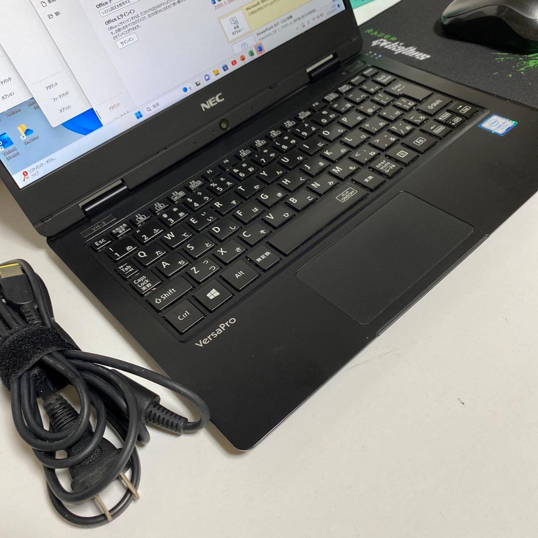 Windows11 オフィス付きCoreM3 Webカメラ　美品NECノートPC
