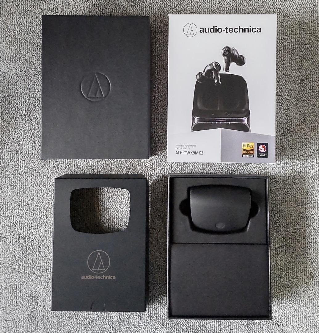 オーディオテクニカ ATH-TWX9MK2 ワイヤレスイヤホン（ブラック）