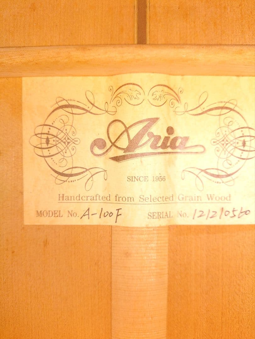 アコースティック ギター アリア A-100F フラメンコギター