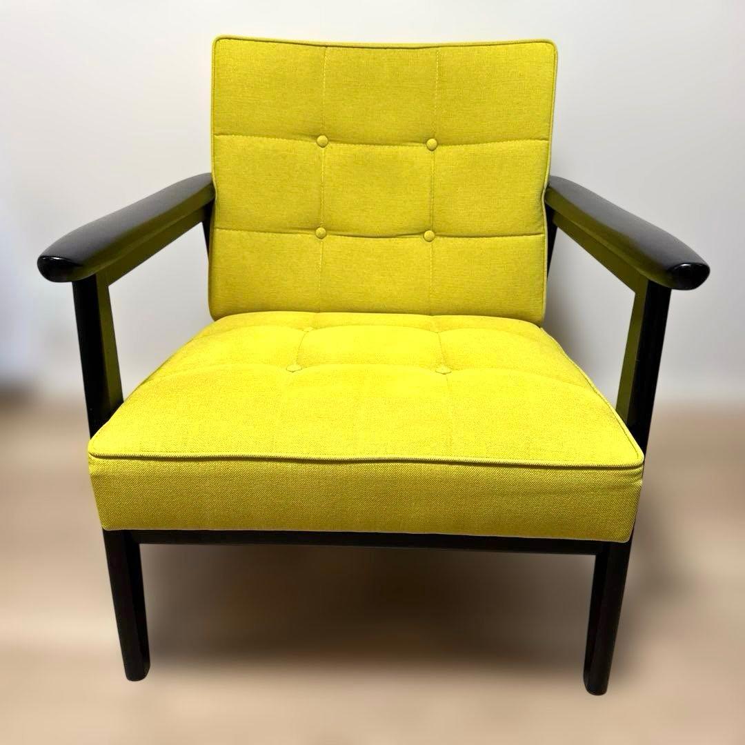 カリモク Kチェア 1シーター ファブリック生地