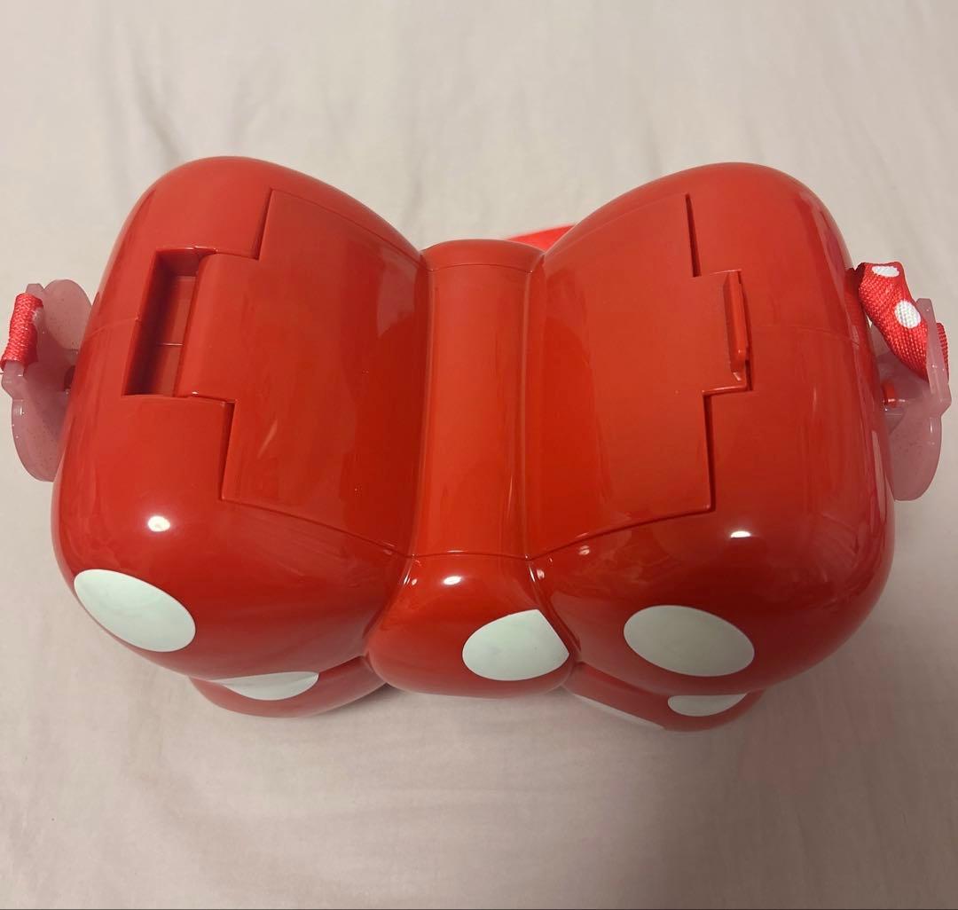 【廃盤】ディズニー　ミニーポップコーンバケット　紐あり