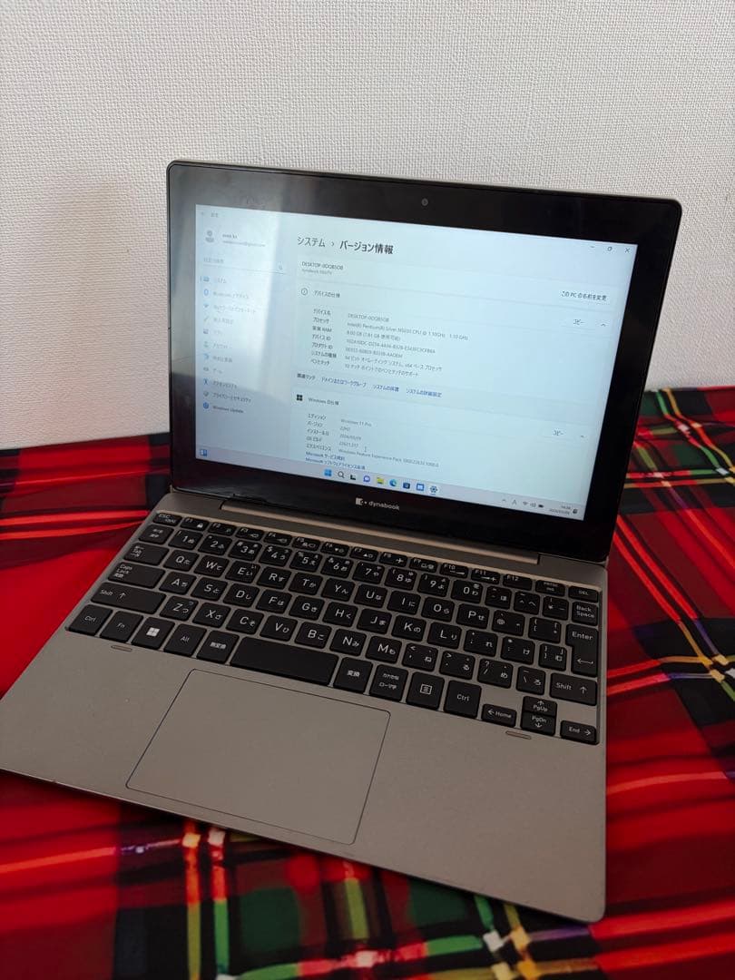 dynabook 2-in-1 ノートPC スタイラスペン付き