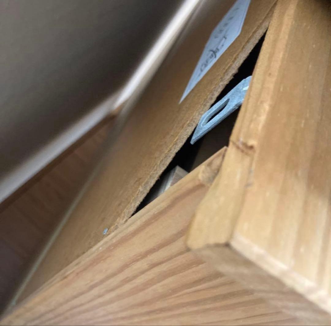 イケア　IKEA TARVAタルヴァ　3段チェスト　木製　廃盤品　レア　タンス