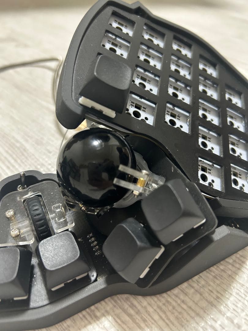【値下げしました！！】自作キーボード　killer whale 組立て済み