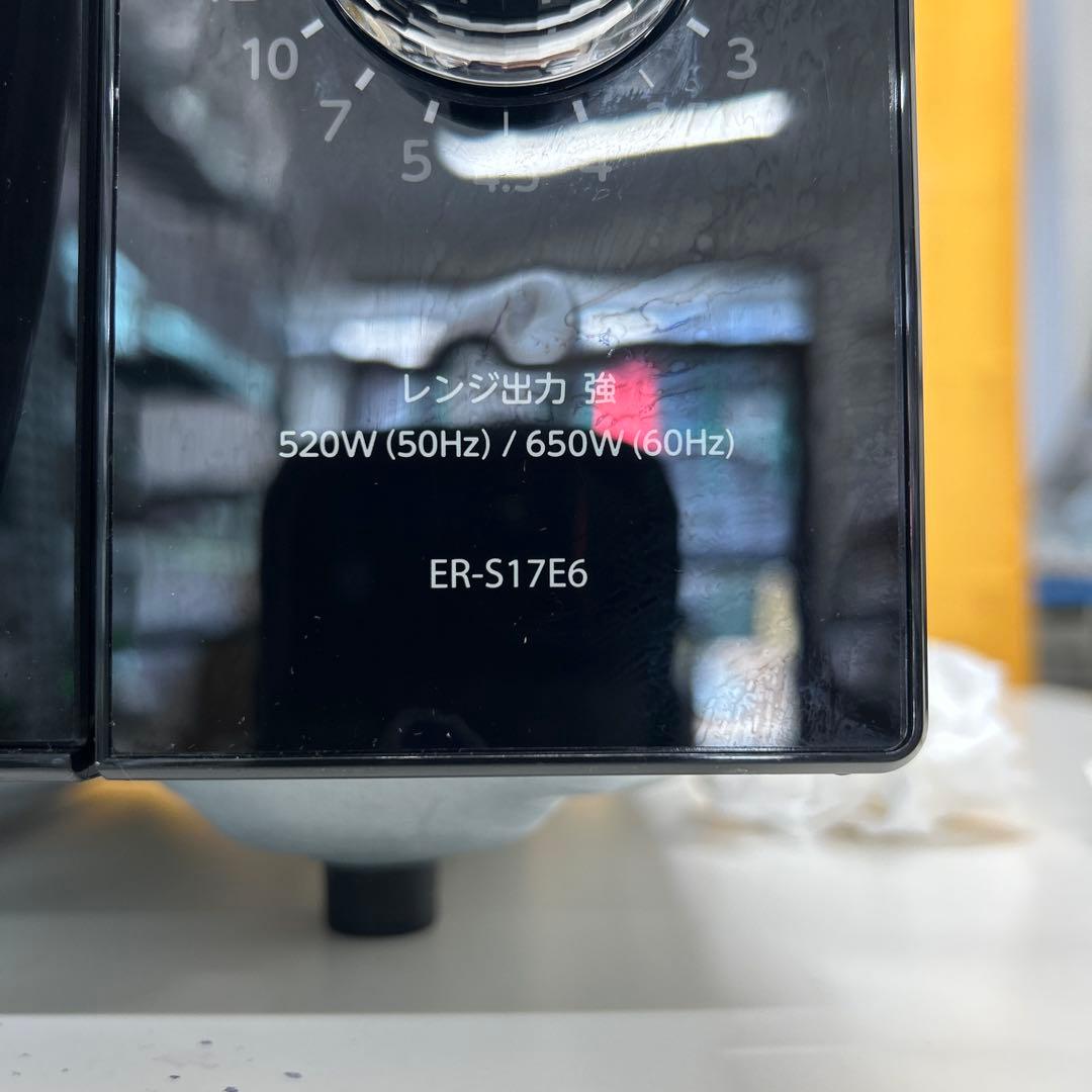 【美品】TOSHIBA 単機能電子レンジ　ER-S17E6(K) 2022年製
