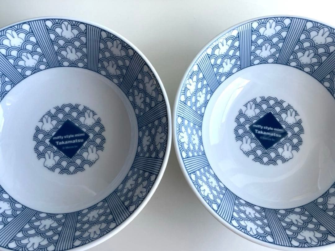 ミッフィースタイル　高松限定　どんぶり2枚セット