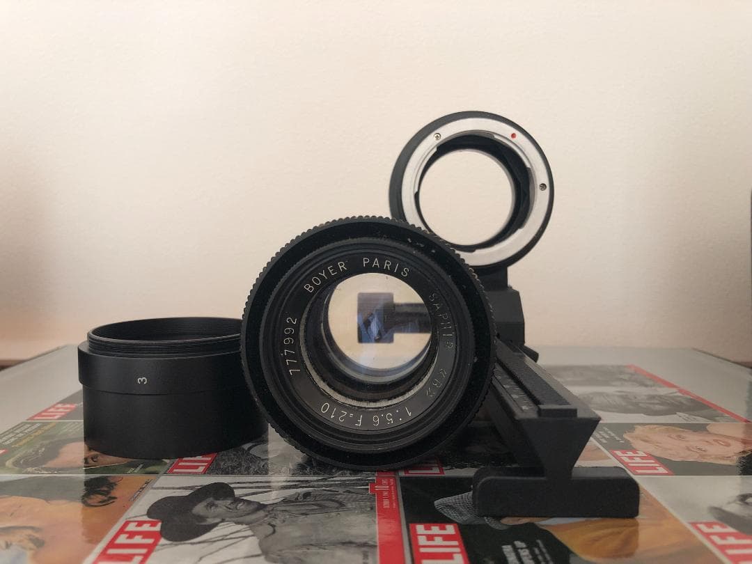 ★激レア M42改造 BOYER PARIS SAPHIR B 210／F5.6
