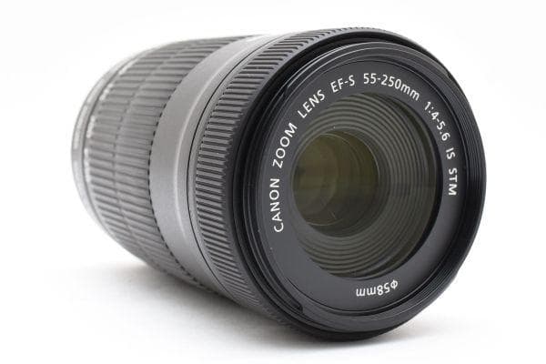 良品 Canon EF-S 55-250mm F4-5.6 IS STM