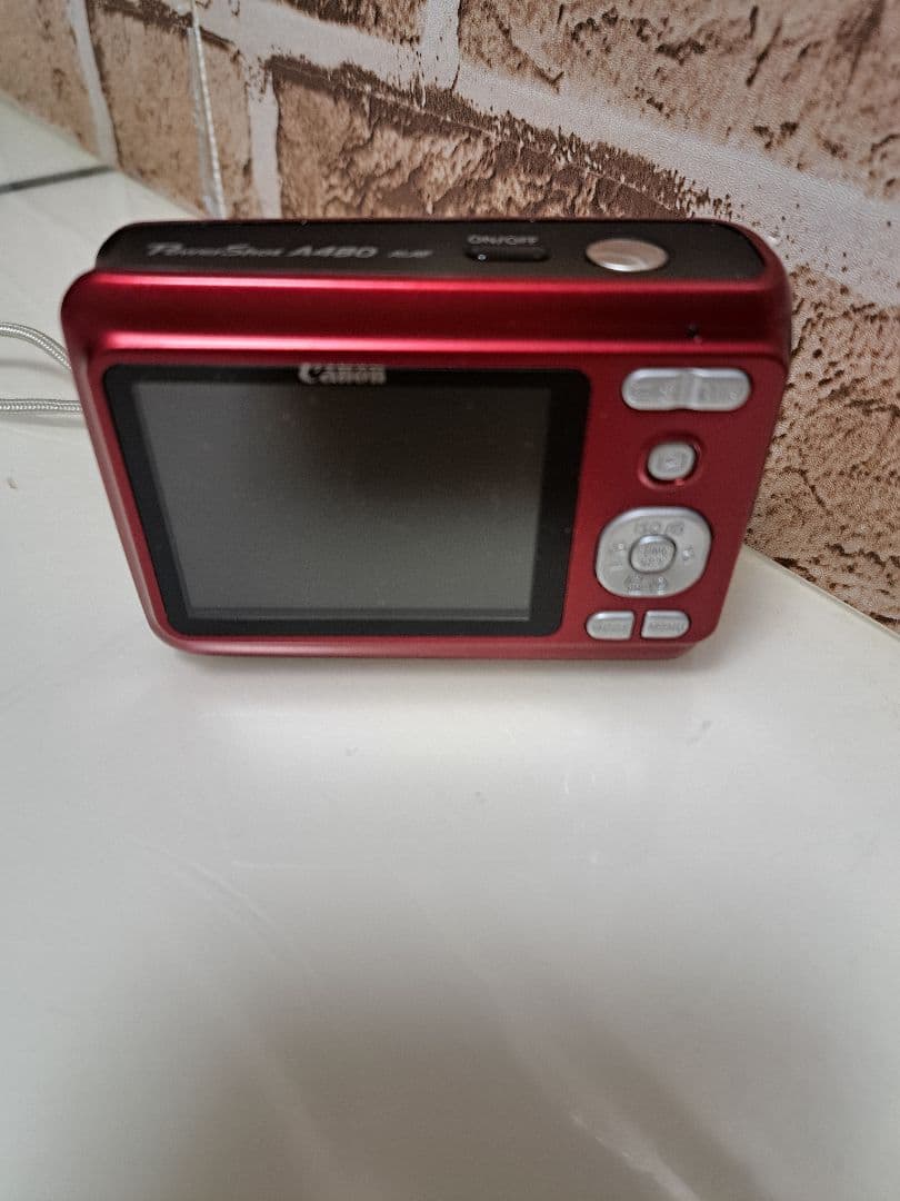 Canon PowerShot A480 レッド