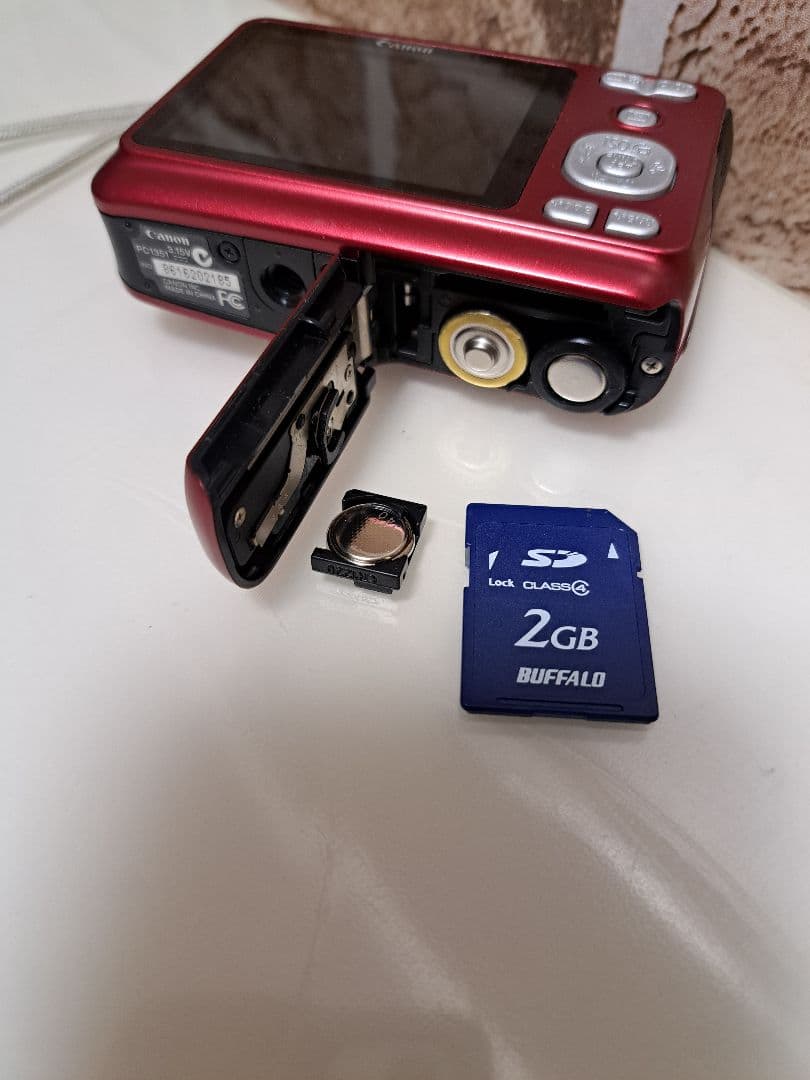 Canon PowerShot A480 レッド
