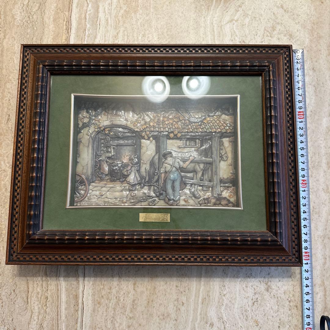 アントンペックanton pieck  デコパージュ　シャドーボックス