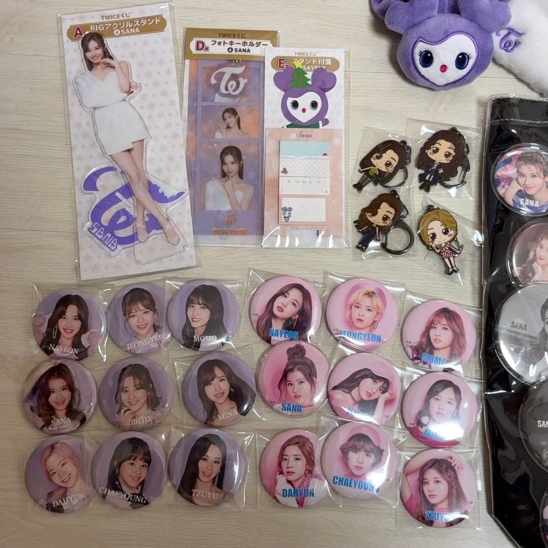 TWICE サナ ラブリー 缶バッジ 痛バ トートバッグ gigo