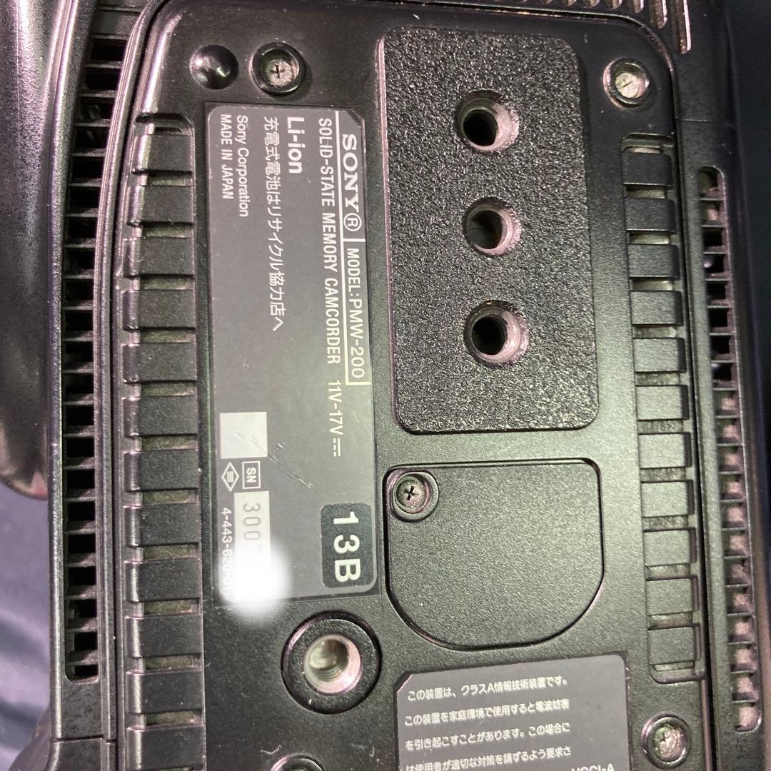 SONY PMW-200 中古　訳あり　動作品