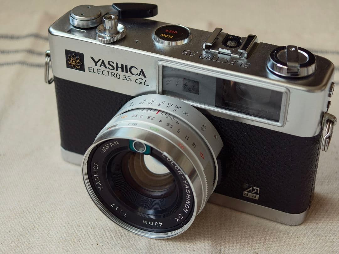 YASHICA ELECTRO 35 GL（電池アダプタ付属）