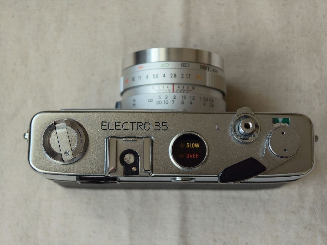YASHICA ELECTRO 35 GL（電池アダプタ付属）