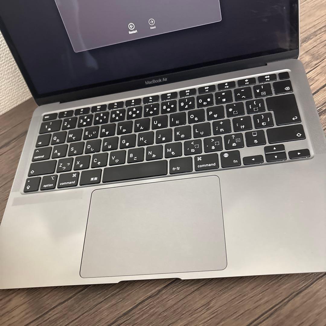 【良品★16GB】即決可MacBook Air M1 512GB スペースグレイ