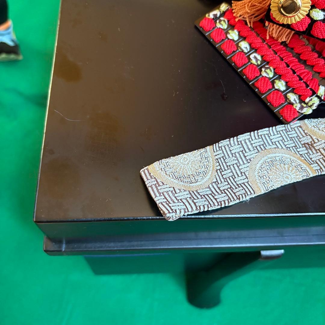 五月人形9点セット 力石甲人作 赤糸威大鎧 【送料込み】子どもの日