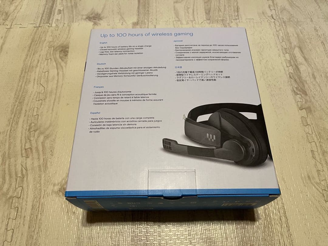 【新品】EPOS/sennheiser ワイヤレスゲーミングヘッドセット