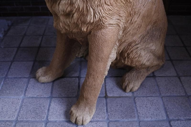 \"飼い主さん\"募集中【犬】ゴールデンレトリバー置物】大型犬