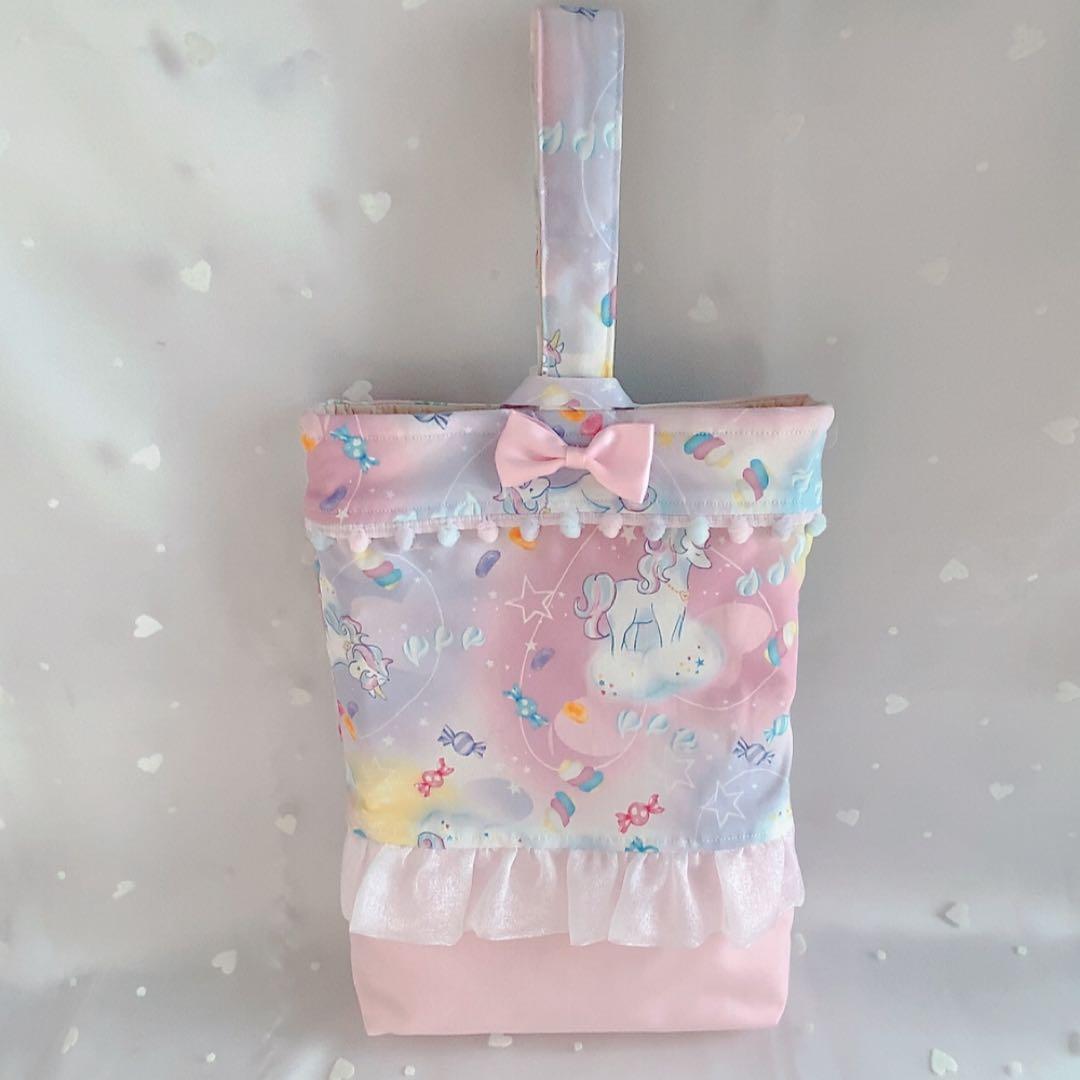 レッスンバッグ　体操着袋　上履き袋　お弁当袋　コップ袋の５点セット