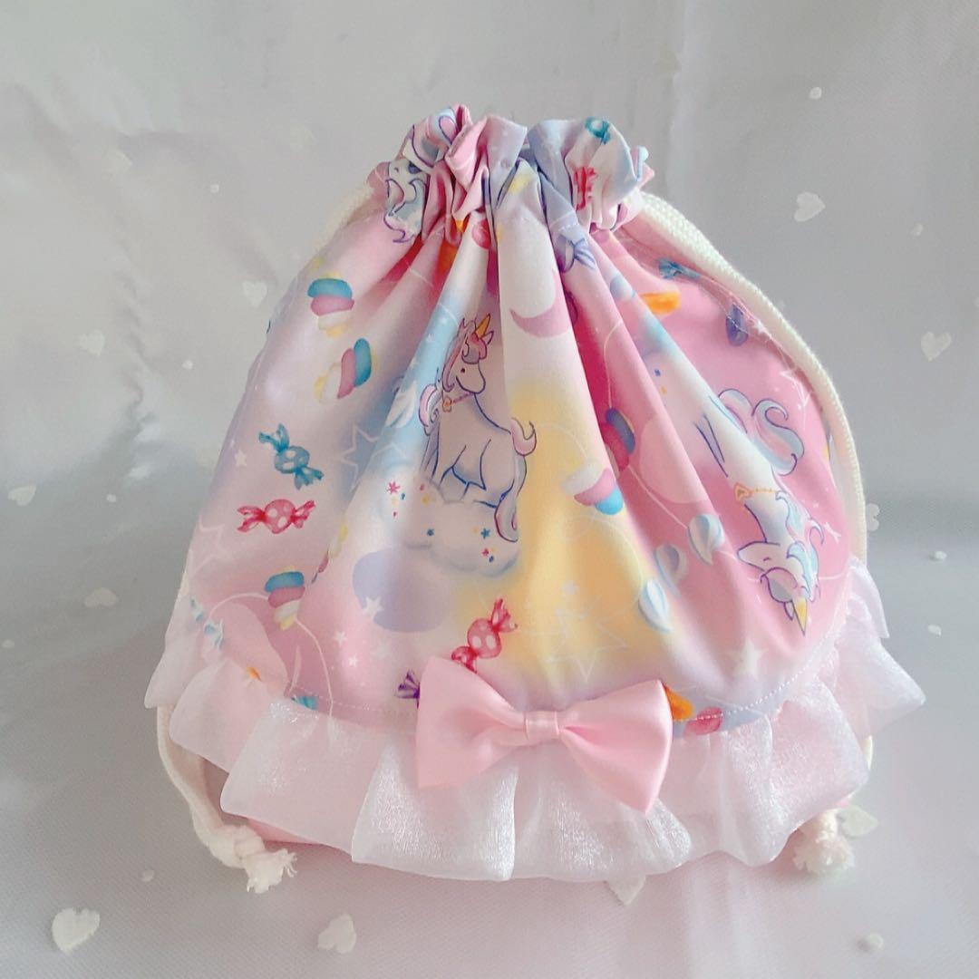 レッスンバッグ　体操着袋　上履き袋　お弁当袋　コップ袋の５点セット