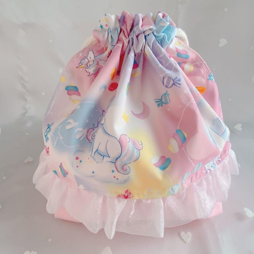 レッスンバッグ　体操着袋　上履き袋　お弁当袋　コップ袋の５点セット