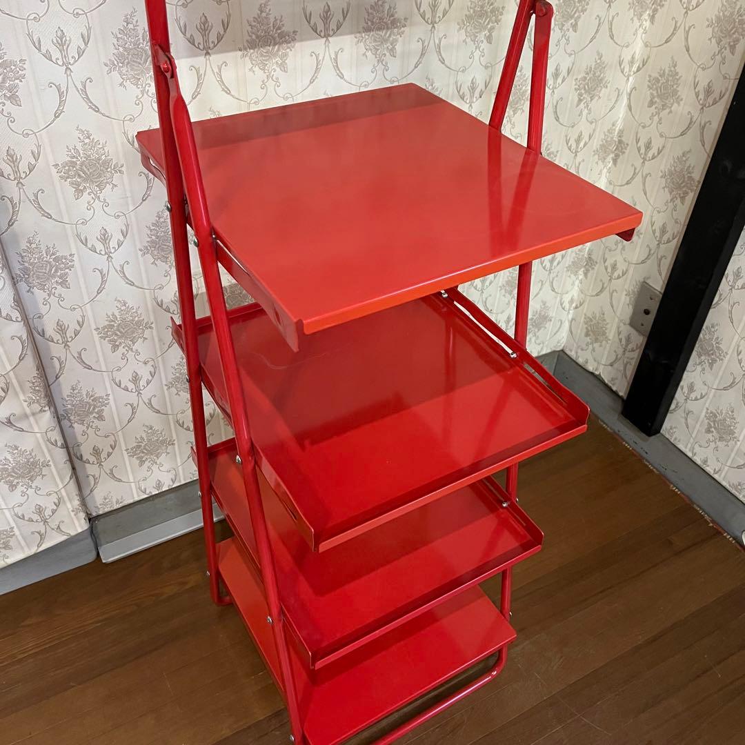 【アンティーク】LARK/ラーク スチールラック 飾り棚 ディスプレイ 什器