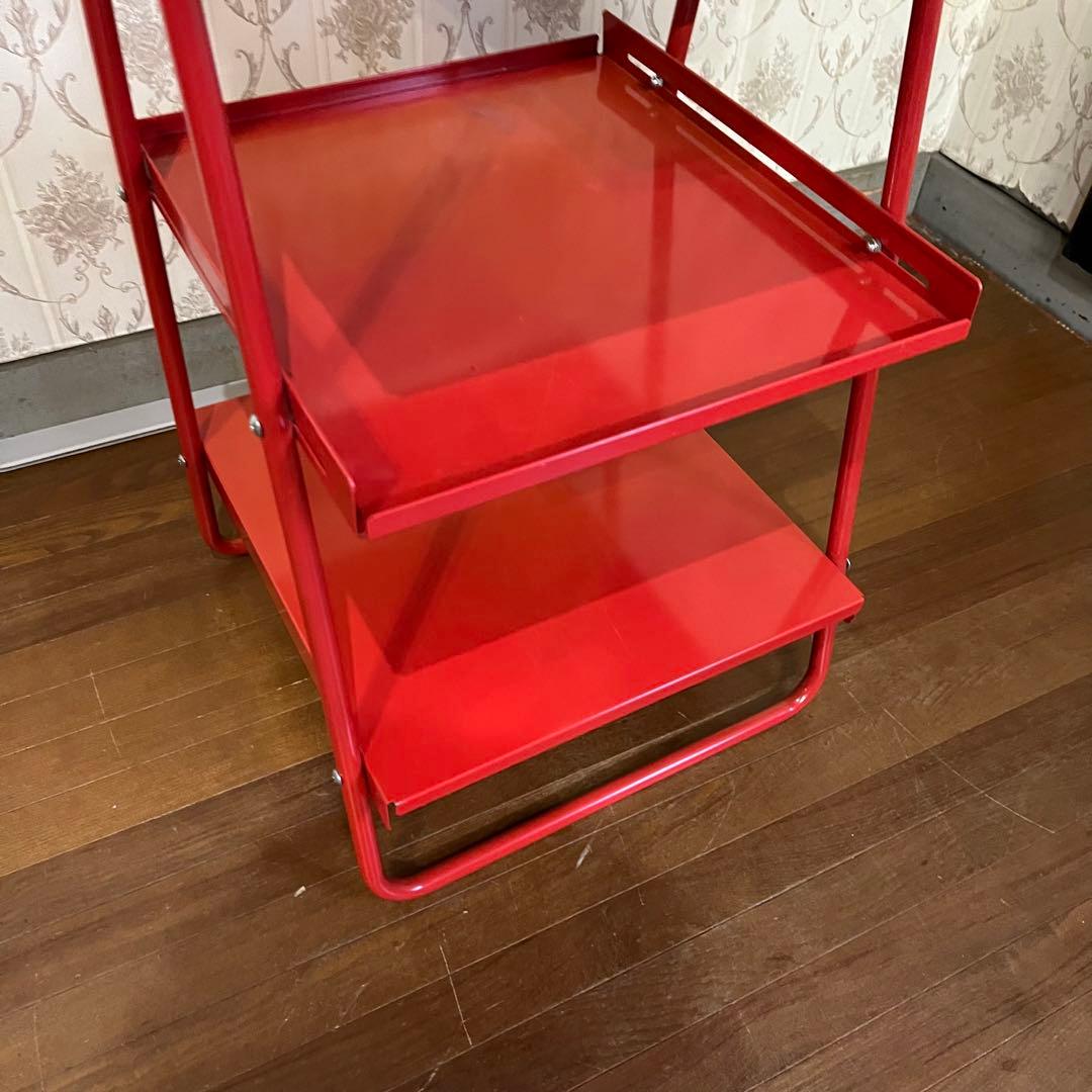 【アンティーク】LARK/ラーク スチールラック 飾り棚 ディスプレイ 什器