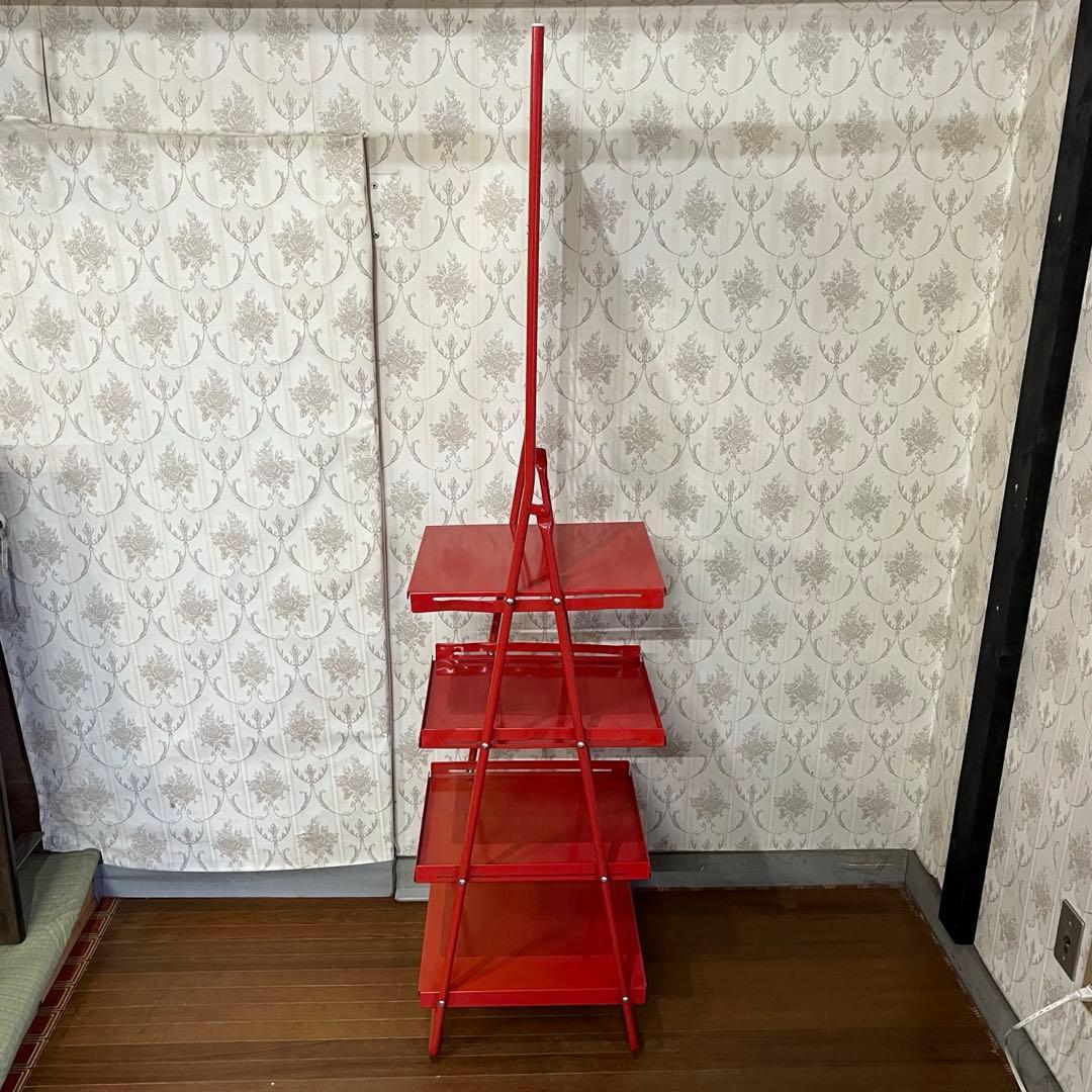 【アンティーク】LARK/ラーク スチールラック 飾り棚 ディスプレイ 什器