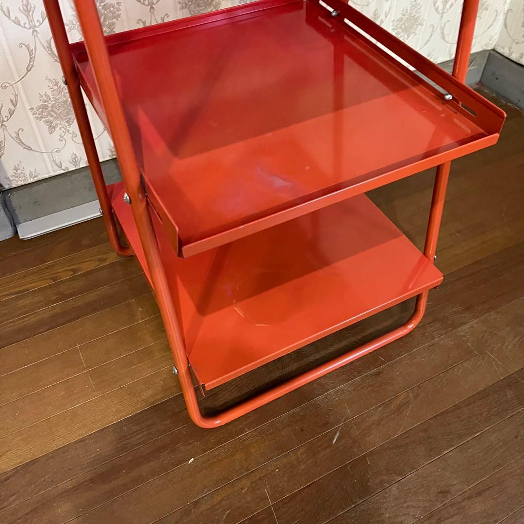 【アンティーク】LARK/ラーク スチールラック 飾り棚 ディスプレイ 什器