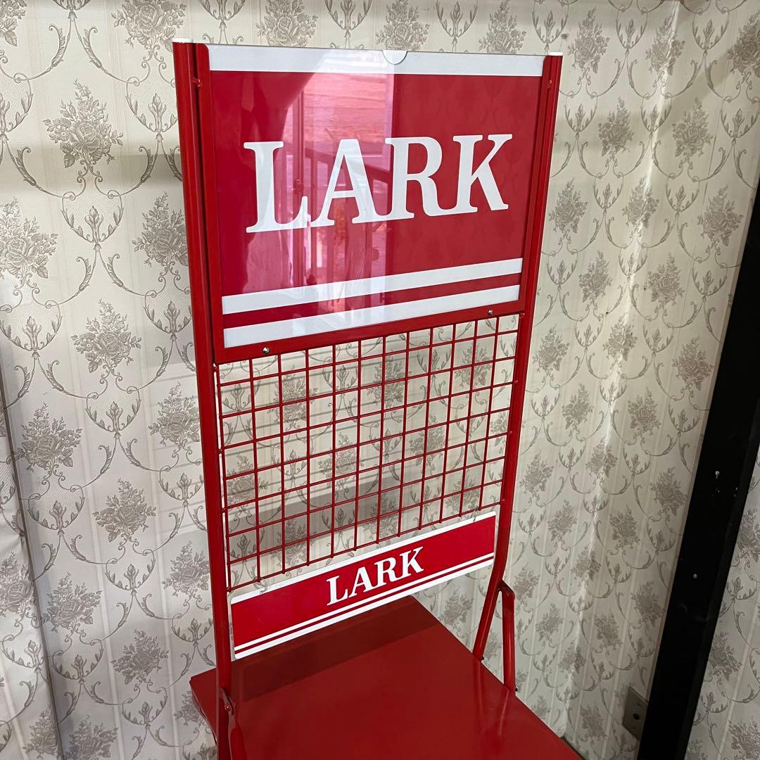 【アンティーク】LARK/ラーク スチールラック 飾り棚 ディスプレイ 什器