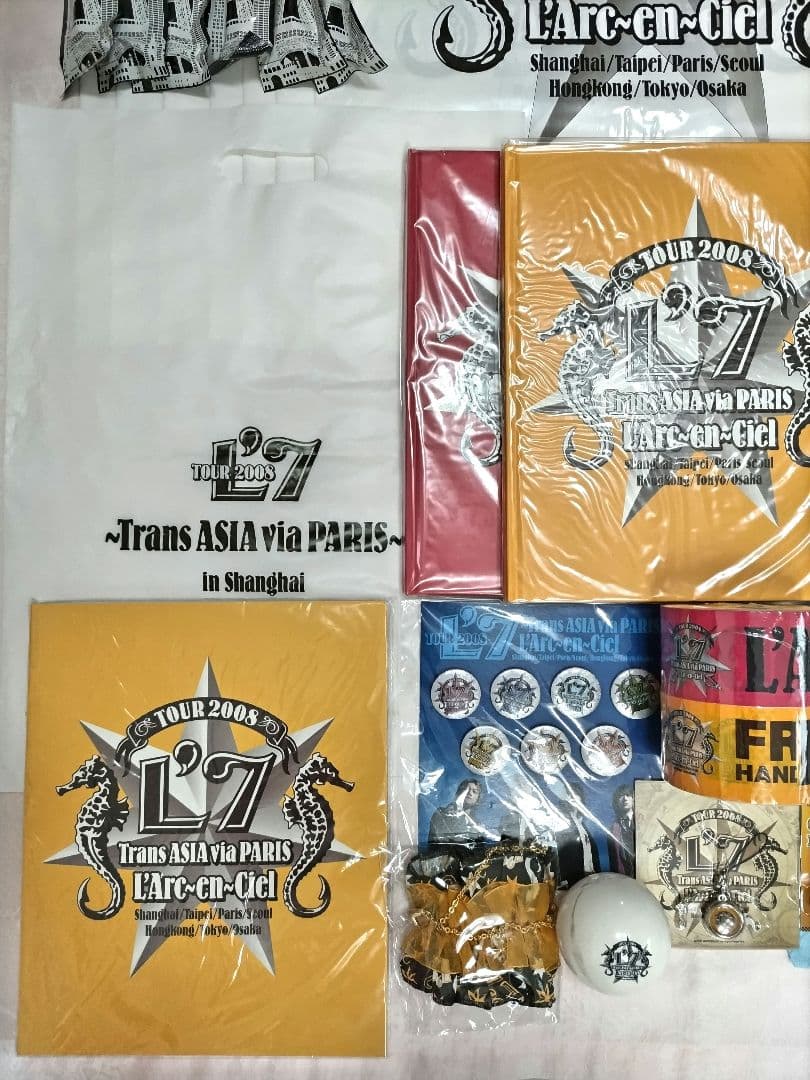 L'Arc～en～Ciel TOUR 2008 L'7 グッズ hyde ラルク