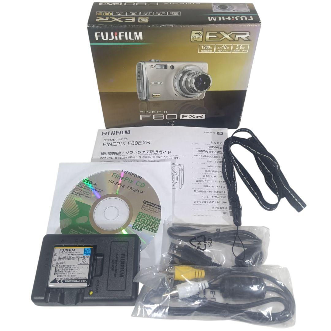 FUJIFILM Finepix F80EXR フジフィルム 美品 SDカード付