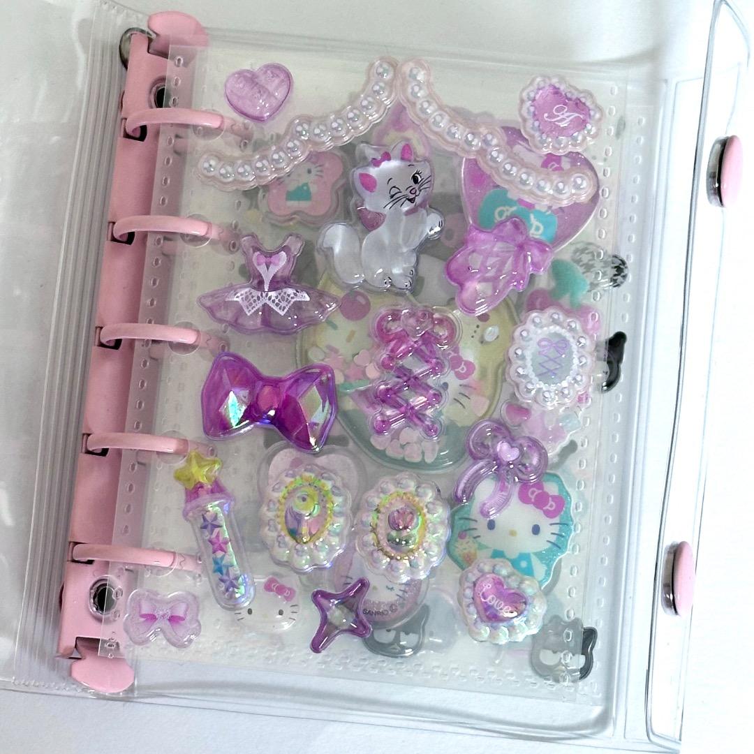 正規品 ボンボンドロップシール シール帳 完成品 リフィル6枚分 ぷっくりったい