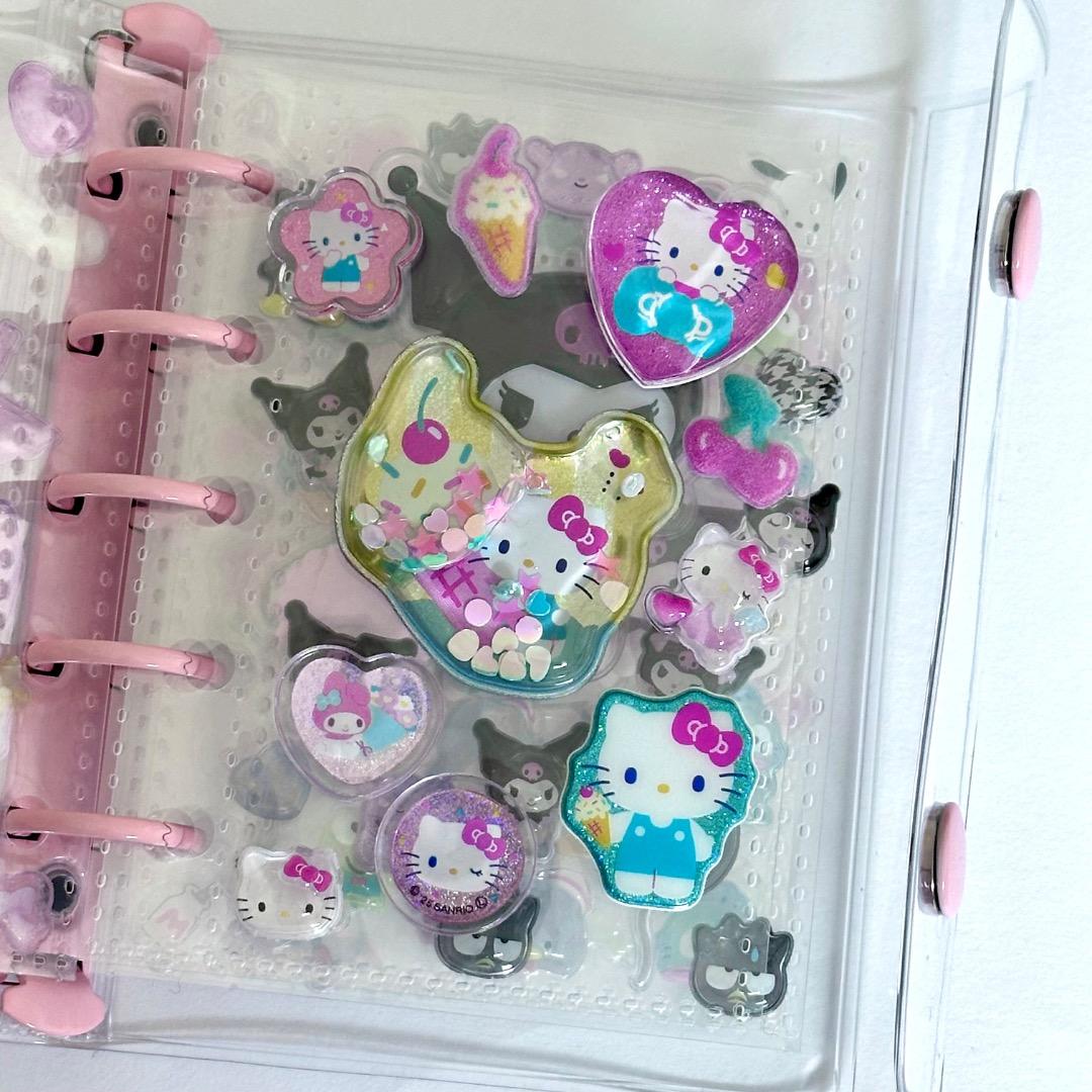 正規品 ボンボンドロップシール シール帳 完成品 リフィル6枚分 ぷっくりったい