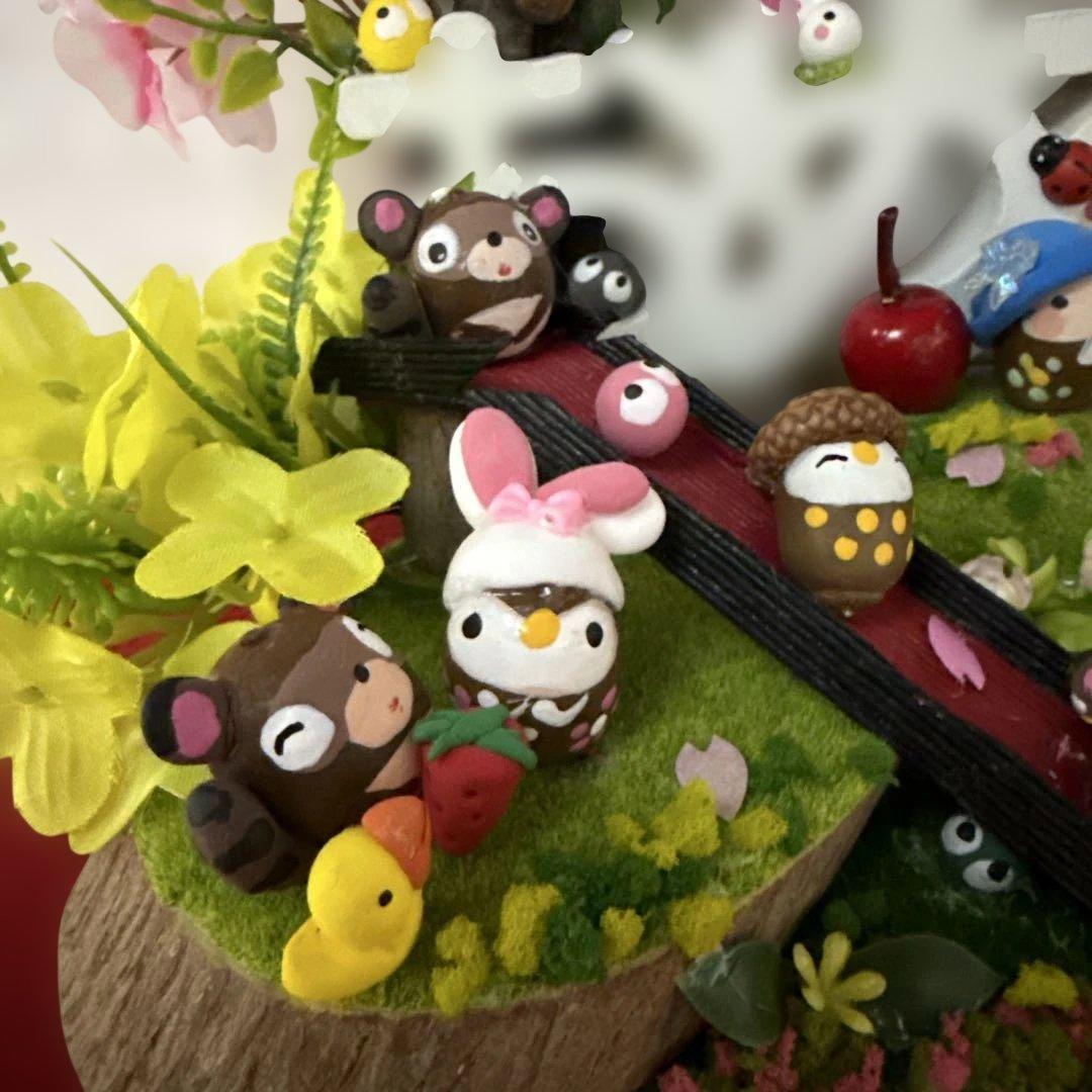 どんぐりアート♡ご入学プレゼントオブジェ＆春のオブジェ♡