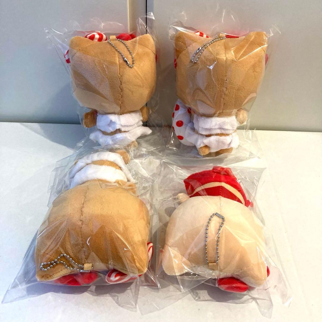 アベイル キティ マスコット キーホルダー ぬいぐるみ 日焼け セット ギャル