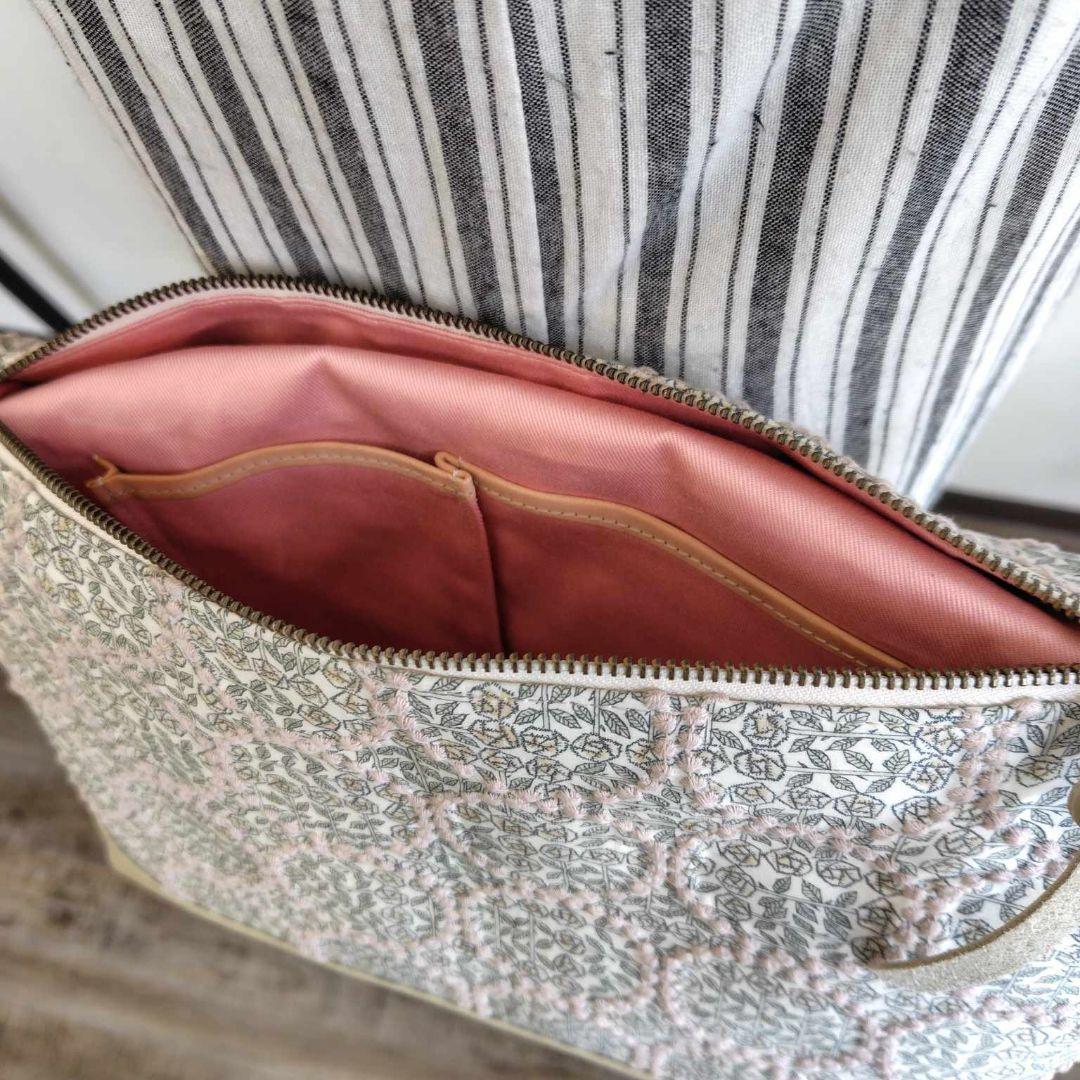 と*ん様 ①ミナペルホネン/タンバリン×スリーピングローズ/A４2Wayショルダ