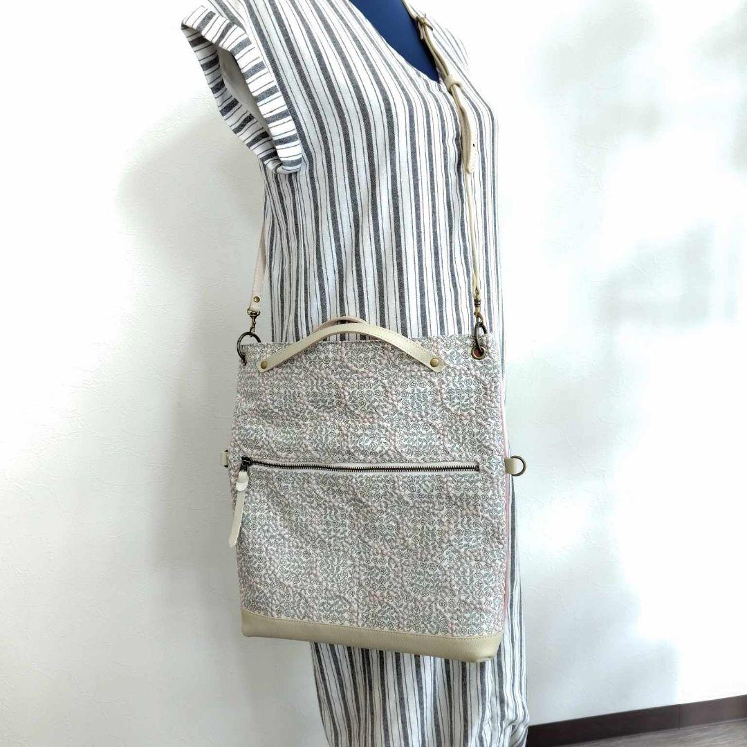 と*ん様 ①ミナペルホネン/タンバリン×スリーピングローズ/A４2Wayショルダ