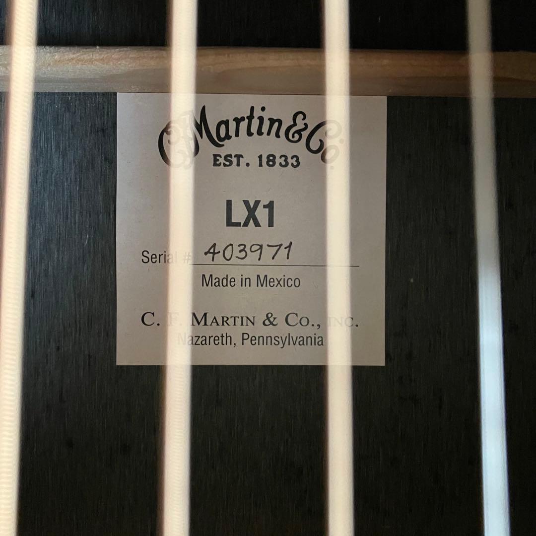 Martin LX1 リトルマーチン　ミニアコースティックギター【新品弦】