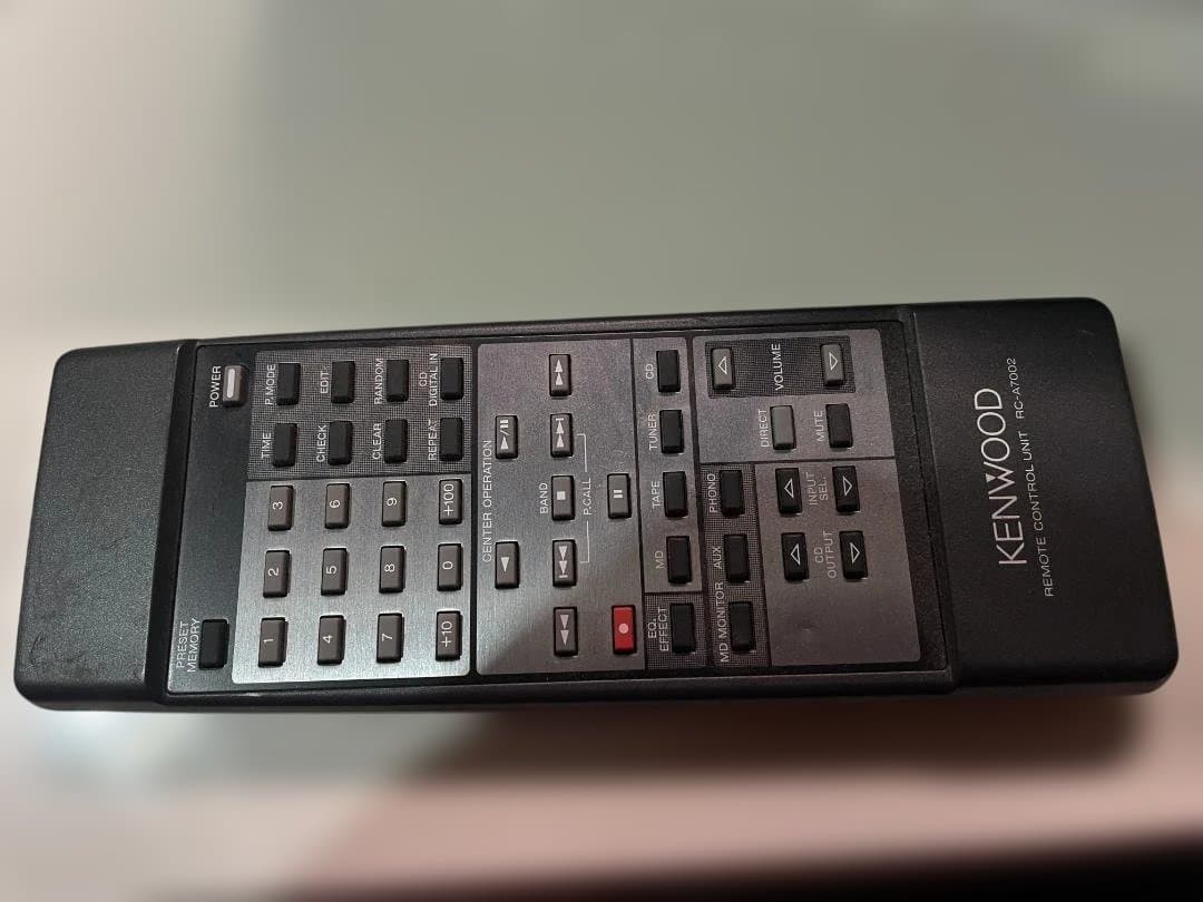 KENWOOD K's KAF-5002 プリメインアンプ 通電確認のみ