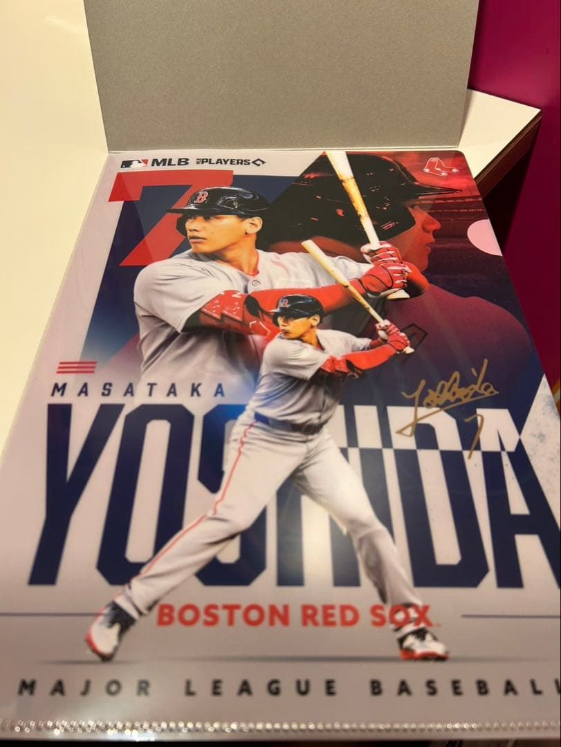 【おまけあり】フラットガシャポン MLBクリアファイル 侍四銃士セット