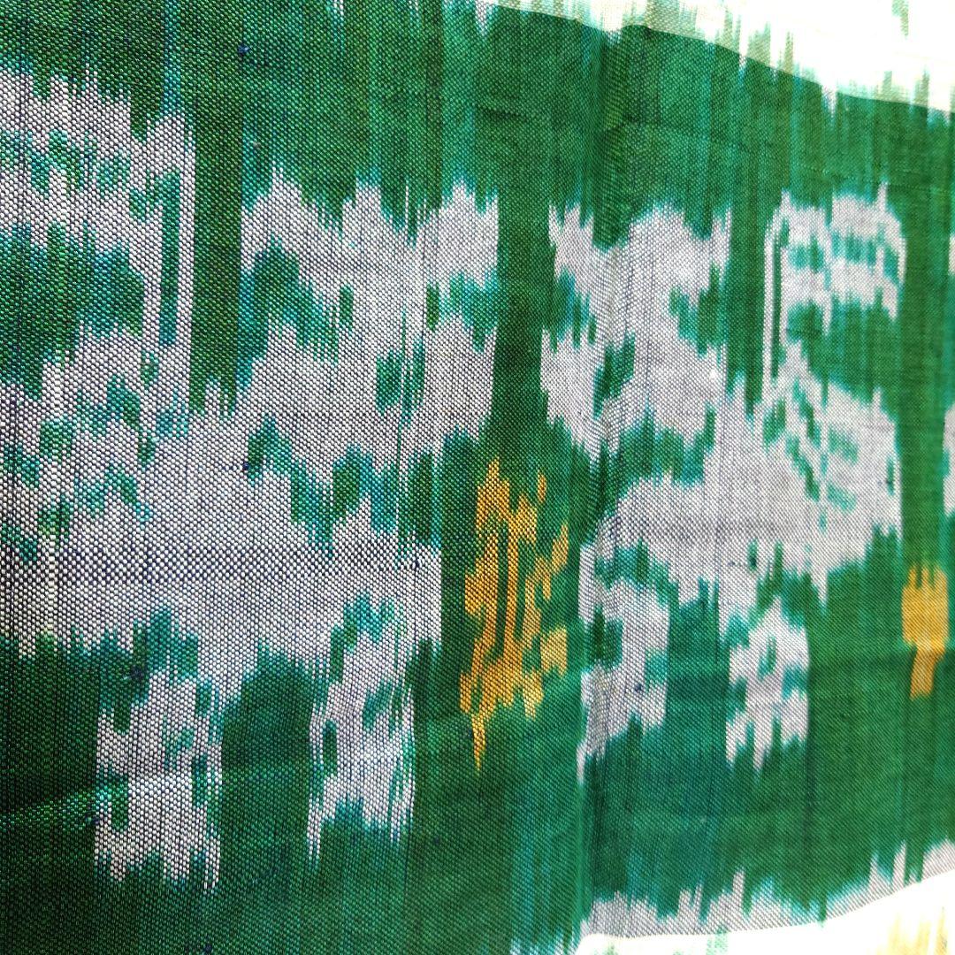 マルチカバー　ベッドカバー　テーブルクロス　民芸品　麻織物