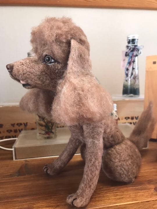 羊毛フェルト　コッカースパニエルMIX(特大)