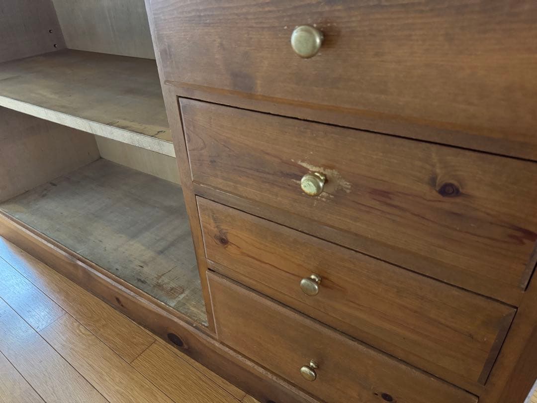 大幅値下げ！カウンター　木製収納キャビネット