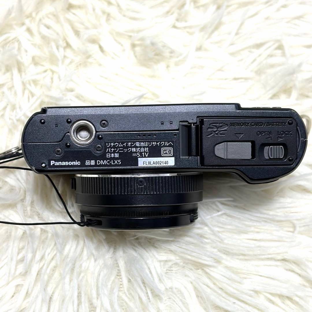 Panasonic LUMIX DMC-LX5 ブラック コンデジ Leica