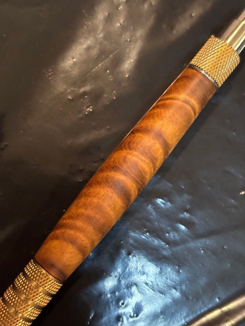 73Labo 金糸楠木 縮み杢 木軸 ボールペン