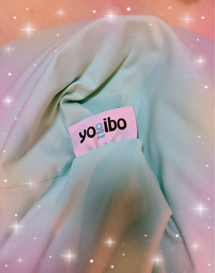 美品ヨギボー⭐︎ミント　Yogibo mini⭐︎クッションソファー⭐︎使用少⭐︎早者勝