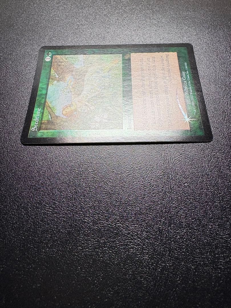 《種蒔き時/Seedtime》 Foil 英語ジャッジメント　ミドルスクール